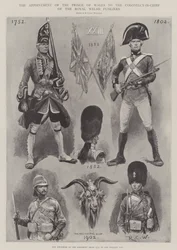 El nombramiento del Príncipe de Gales como Coronel en Jefe de los Fusileros Reales Galeses